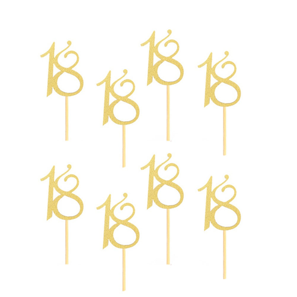 Ice Pick Pick - 48 sztuk dekoracji na tort z