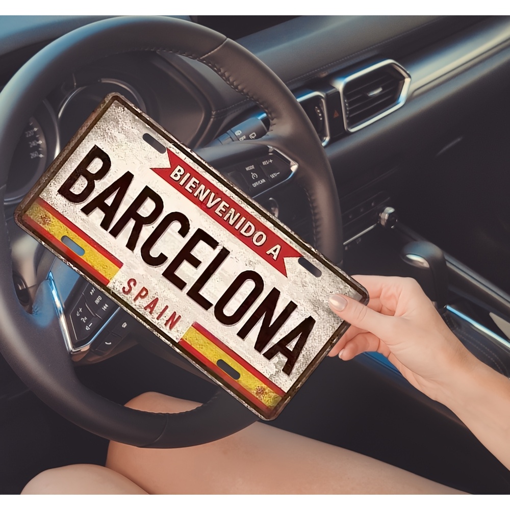 Home Barcelona - Vintage metalowy znak 