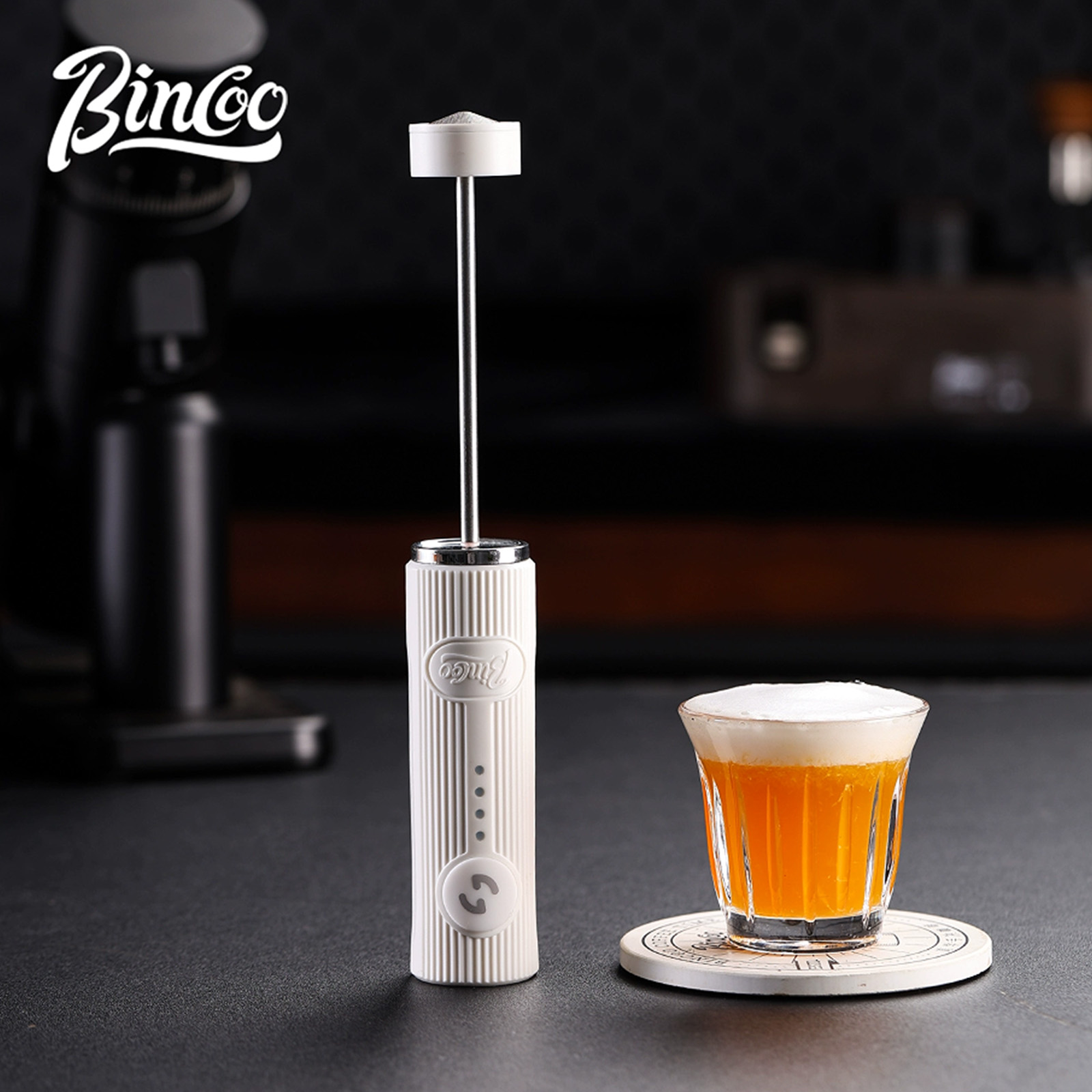 Home Barista - Bincoo Nowy Spieniacz do Mleka Ubijak