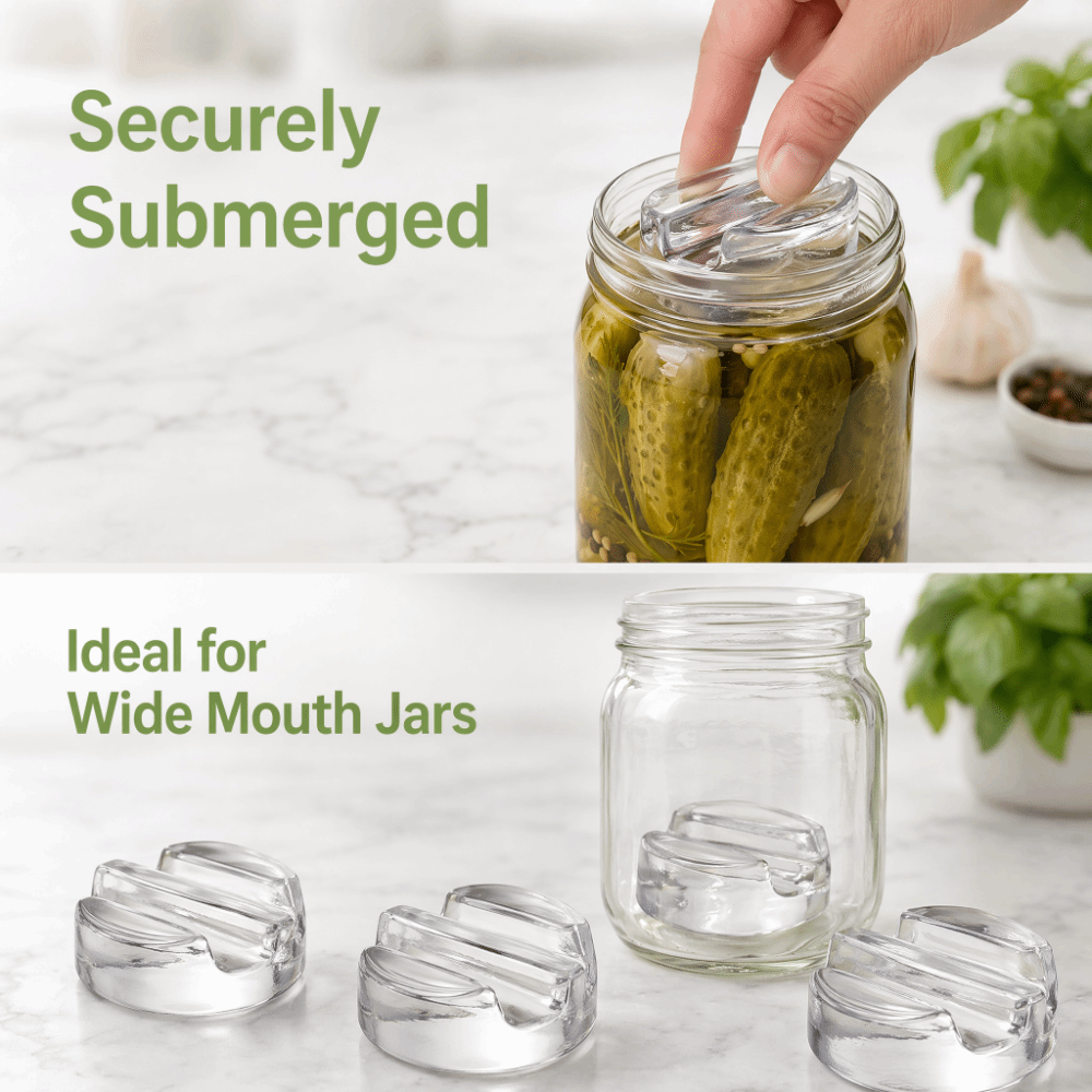 Highball Glass Set - Ciężarki fermentacyjne ze szkła z uchwytem,