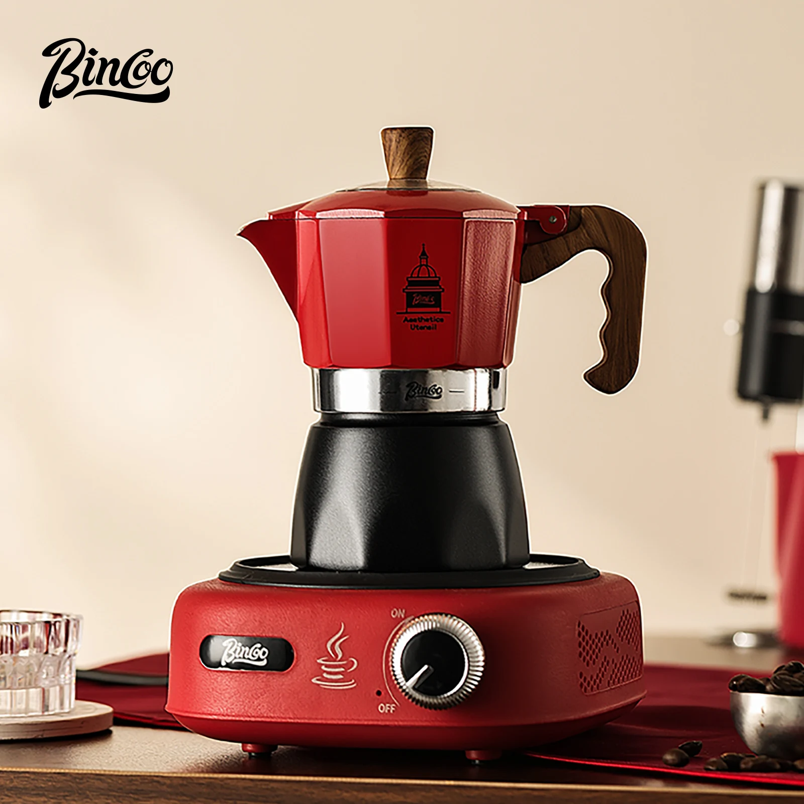 Ekspres do kawy Moka Bincoo z  – Home Barista recenzja i cena