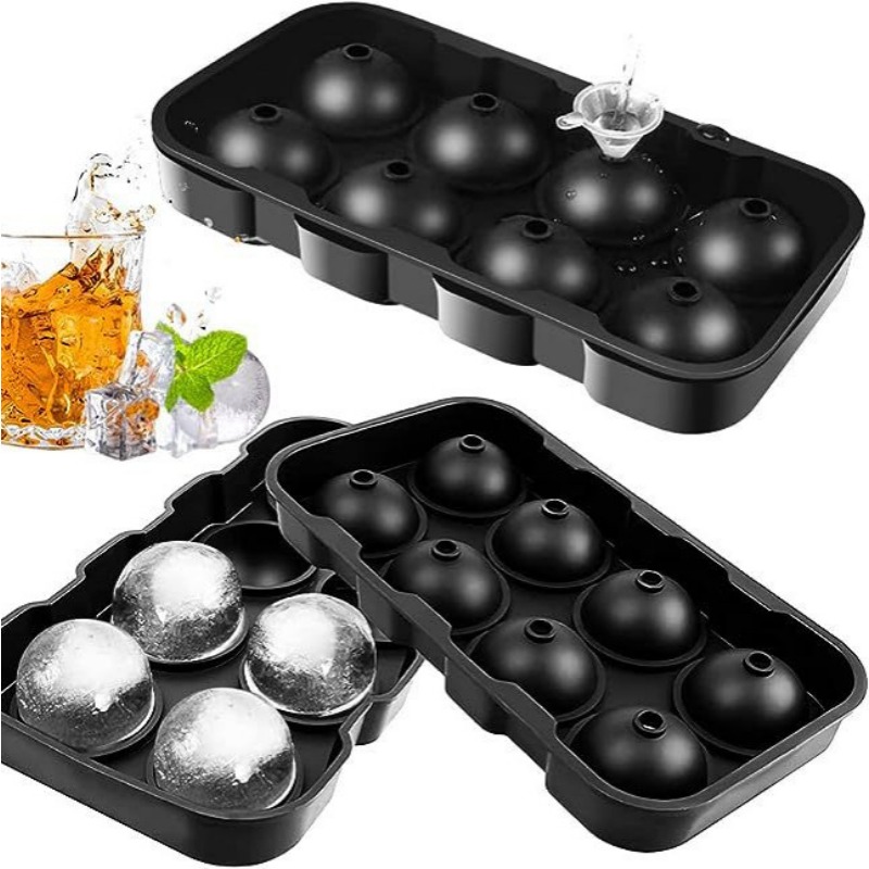 Formy silikonowe do lodu 4/6/8 – Ice Mold Sphere recenzja i cena