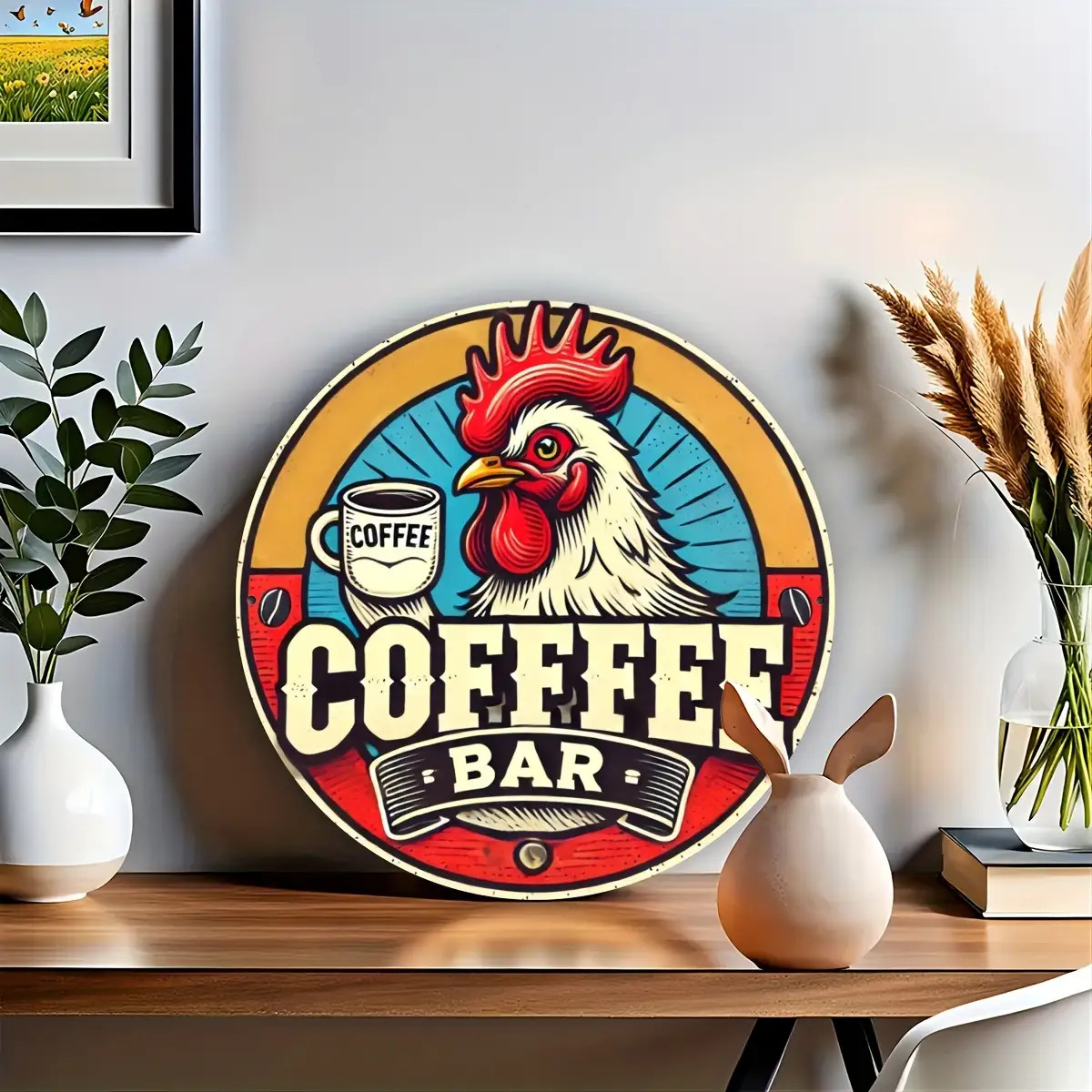 Aluminiowa tabliczka 2D w styl – Home Bar And Coffee recenzja i cena