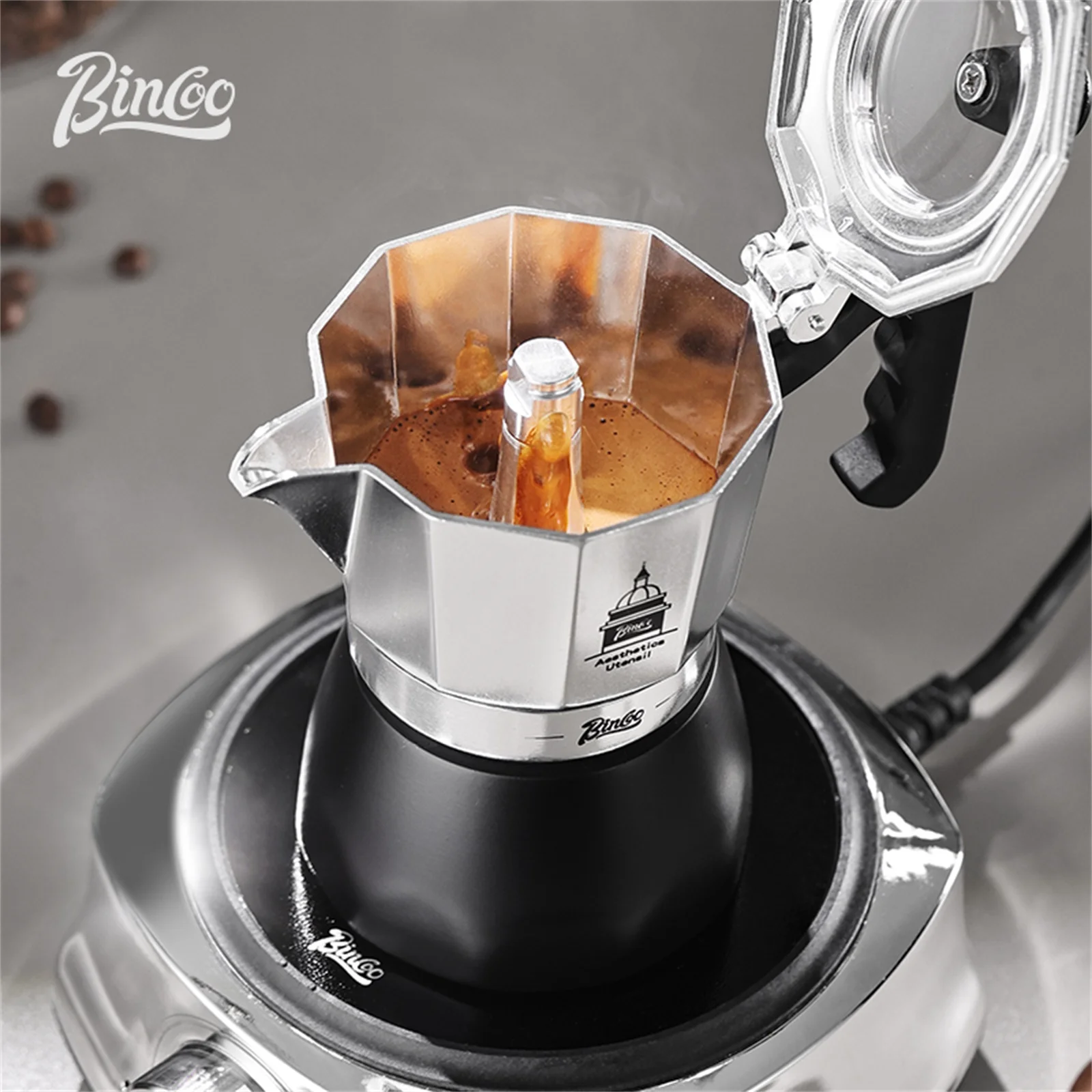 BINCOO Dwu-zaworowy Moka Pot,  – Home Barista recenzja i cena