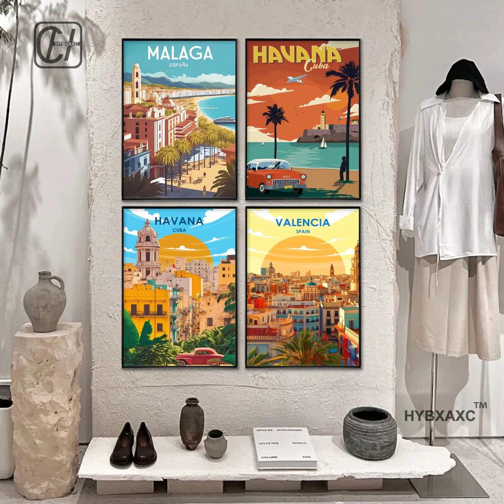 Plakat podróżniczy Hiszpania P – Home Barcelona recenzja i cena