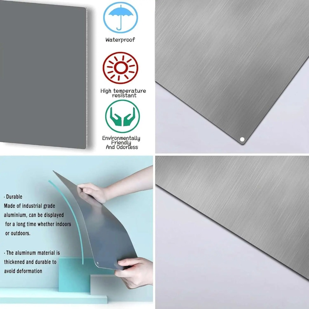 Metalowy szyld z tabelą odcien – Home Bar And Kitchen recenzja i cena