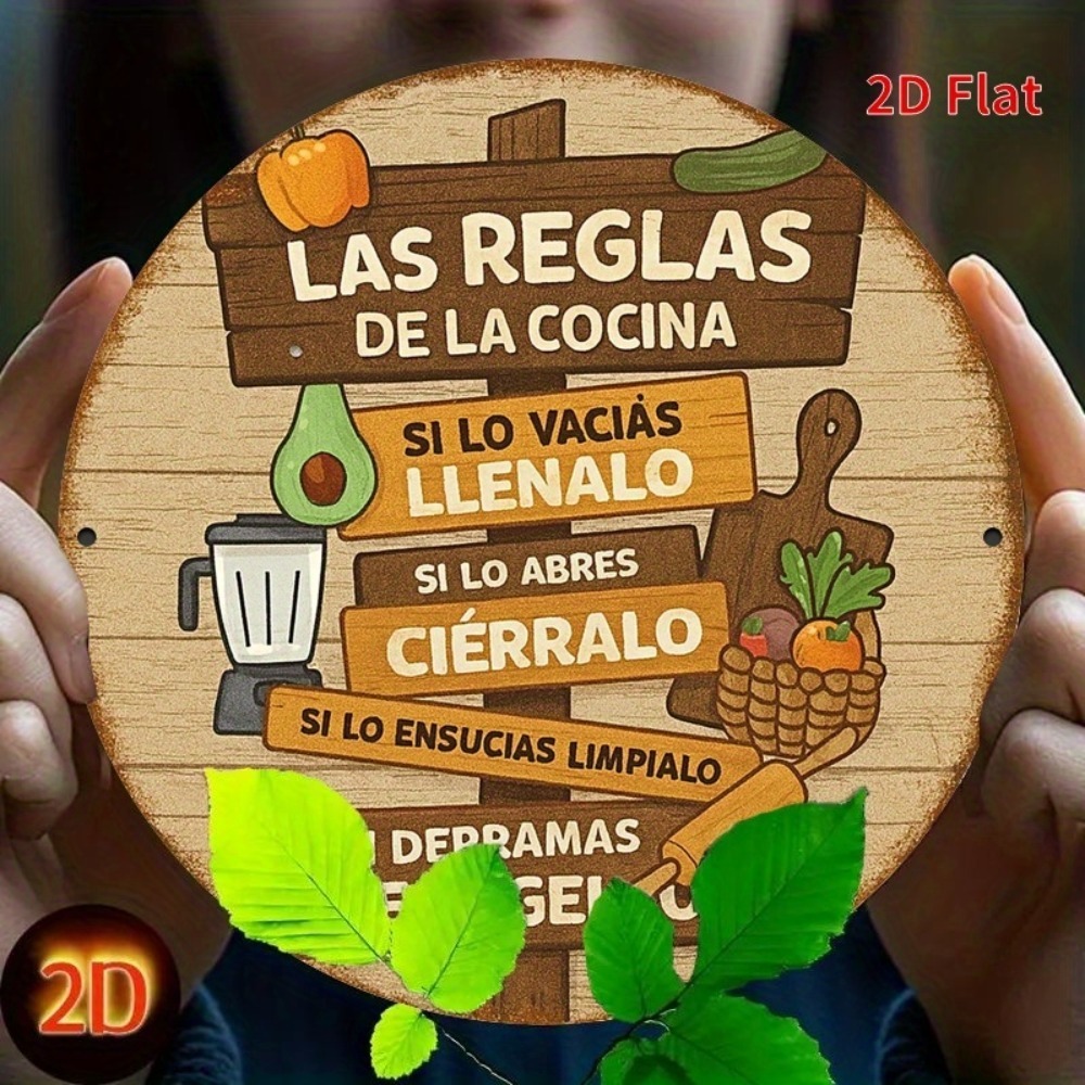 Rustykalna tabliczka z zasadam – Home Bar And Kitchen recenzja i cena